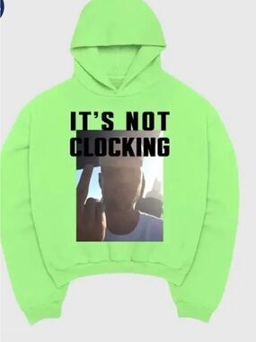 Justin Bieber SKYLRK Coachella It’s not clocking hoodie. In bag un opened
